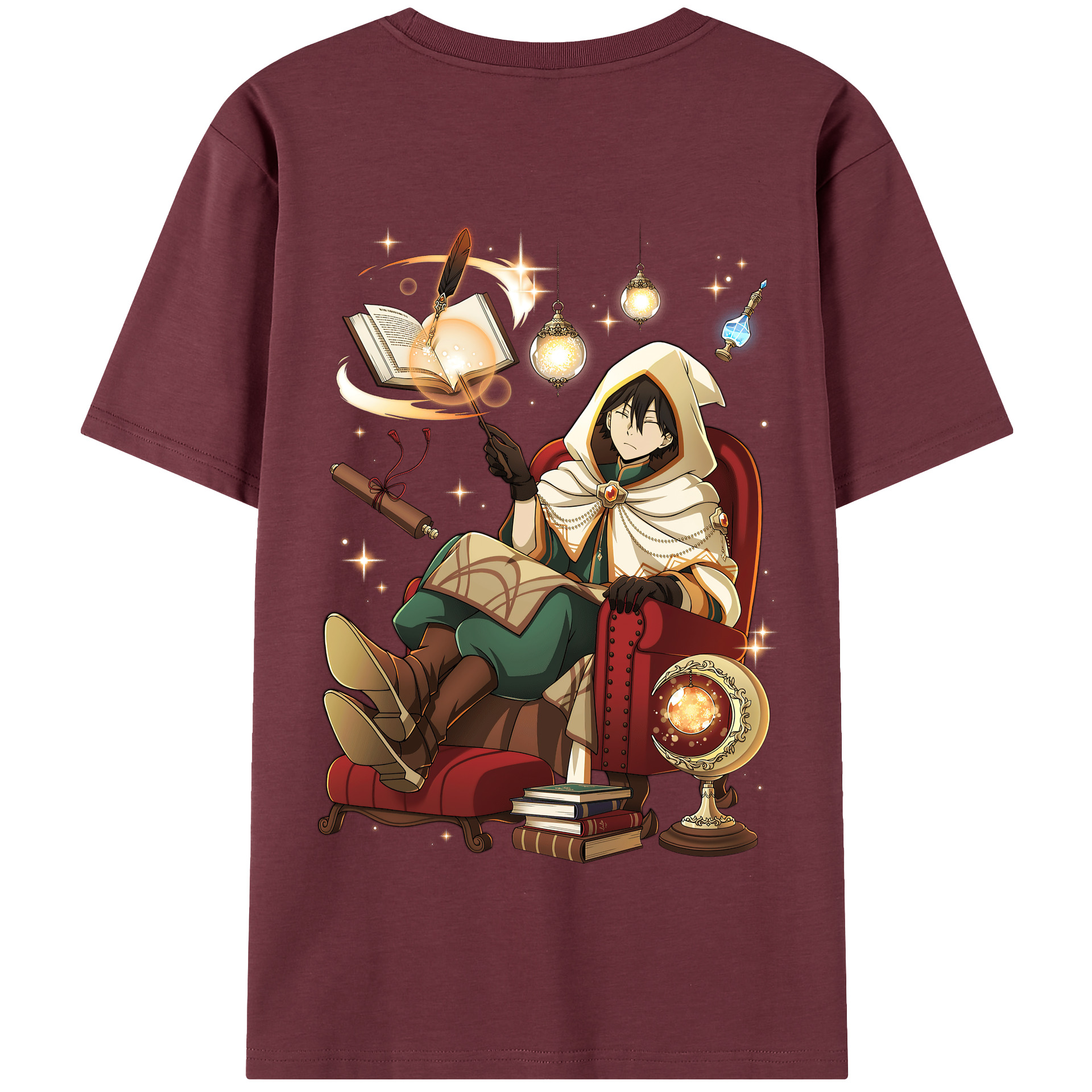 （画像用） 文豪ストレイドッグス Bungo Stray Dogs 綿100％半袖Tシャツ（背面プリント）
